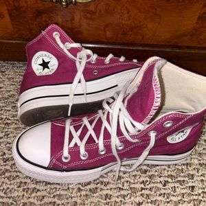 Converse All Star high tops with platforms